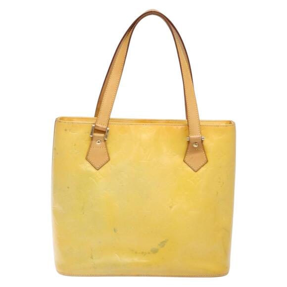 LOUIS VUITTON Monogram Vernis Houston Hand Bag Gris M91053 - Picture 3 of 13